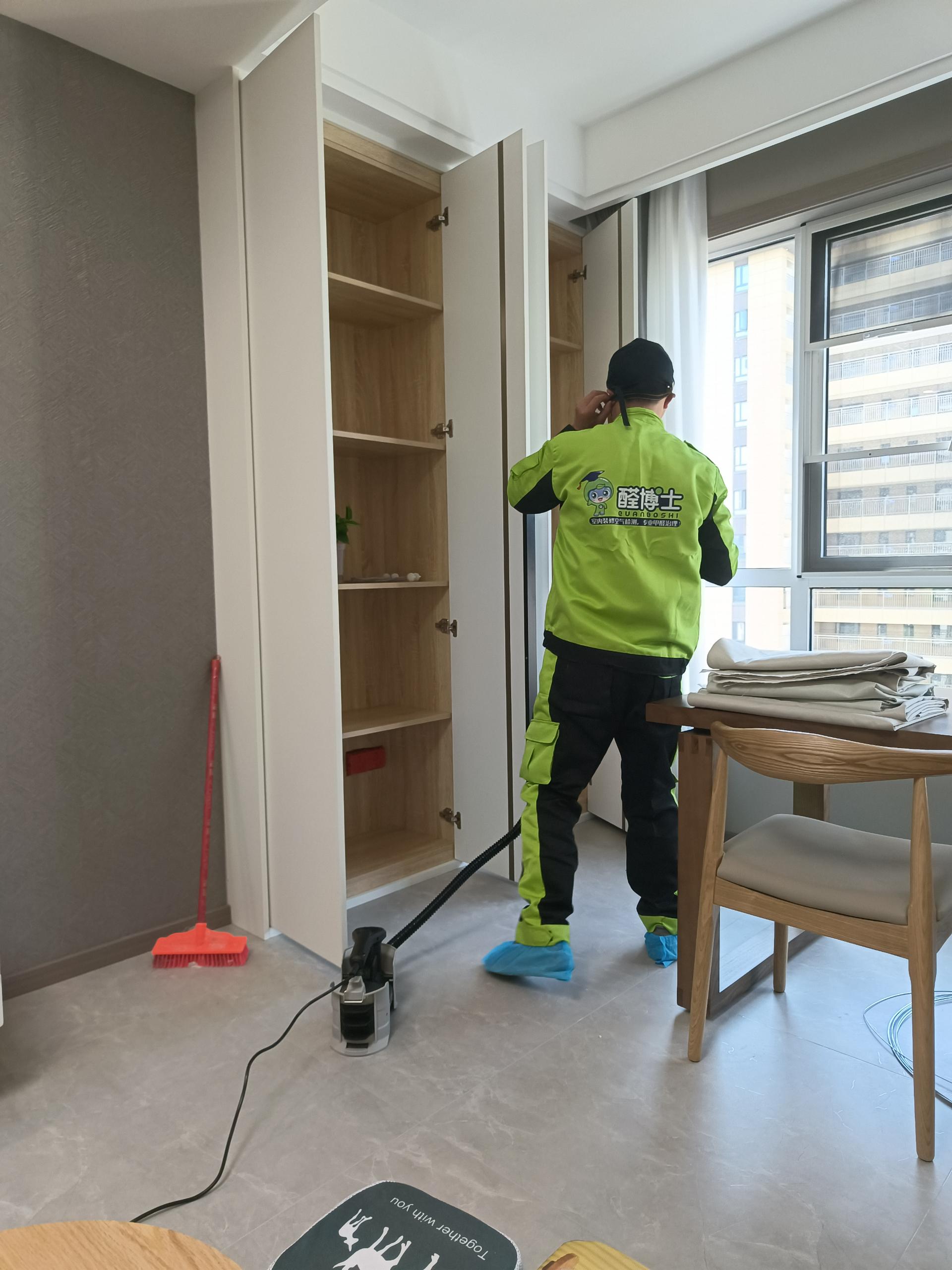 江西十堰市百强世纪城小区除甲醛案例